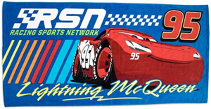 Пляжное полотенце Тачки Beach Towel Disney Pixar Cars-Lightning McQueen