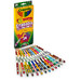 Цветные легко-смываемые карандаши с ластиками Crayola Erasable Colored Pencils 24 штуки