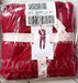 Хлопковая пижама Victoria's Secret 100% Cotton Shine Long Pajama Set (Bordeaux / Rhinestone Logo) (Размер M - Short)
