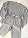 Хлопковая пижама Victoria's Secret 100% Cotton Shine Long Pajama Set (Medium Heather Grey / Rhinestone Logo) (Размер S - Regular)