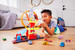 Игровой трек Хот Вилс Сити Суперпетля на Пожарной Станции / Hot Wheels City Super Loop Fire Station (Размер трека XL)