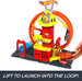 Игровой трек Хот Вилс Сити Суперпетля на Пожарной Станции / Hot Wheels City Super Loop Fire Station (Размер трека XL)