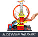 Игровой трек Хот Вилс Сити Суперпетля на Пожарной Станции / Hot Wheels City Super Loop Fire Station (Размер трека XL)