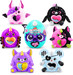 Игрушка-сюрприз Rainbocorns серии Monstercorn Surprise Series 1 - Плюшевый монстрик ZURU с аксессуарами (28 см) V1