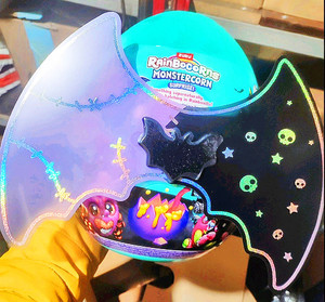 Игрушка-сюрприз Rainbocorns серии Monstercorn Surprise Series 1 - Плюшевый монстрик ZURU с аксессуарами (28 см) V1