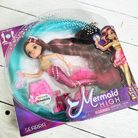 Кукла Mermaid High Мермейд Хай Русалка Searra 2 в 1 с длинными волосами