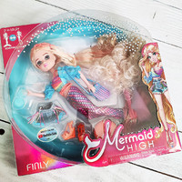 Кукла Русалка Mermaid High Мермейд Хай Русалка Finly 2 в 1 с длинными волосами Spin Master