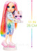 Кукла Rainbow High серии Rainbow World - Амайя Рейн (Amaya Raine) - Радужный слайм-комплект и питомец (28 см)