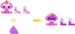 Кукла Rainbow High серии Rainbow World - Вайолет Уиллоу (Violet Willow) - Радужный слайм-комплект и питомец (28 см)