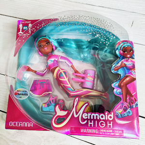 Кукла-русалка Mermaid High серии Spring Break - Океанна (Oceanna) с меняющими цвет волосами