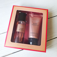 Подарочный набор Victoria's Secret Bare Vanilla (Парфюмированный спрей и лосьон по 75 ml)